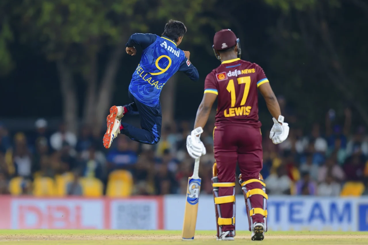 Series Tied: Sri Lanka Take Commanding Win in Second T20I Against West Indies