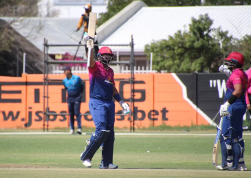 UAE Overpower Namibia in T20I Tri-Series Opener with a 40-Run Victory, Muhammad Waseem Leads the Charge