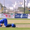 What happened in the bi-lateral T20 series between Oman A and Afghanistan A and how it helped Oman A?