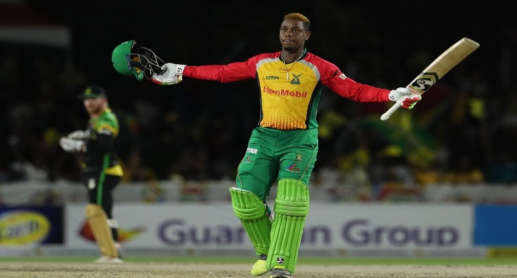 Guyana Amazon Warriors’ Shimron Hetmyer shows excitement for GSL 2024