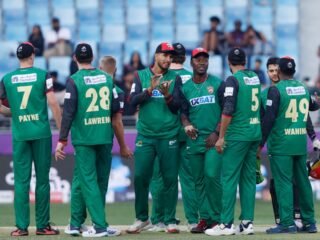 Desert Vipers vs Abu Dhabi Knight Riders Match in ILT20