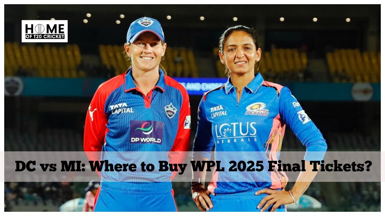 DC vs MI: Where to Buy WPL 2025 Final Tickets?