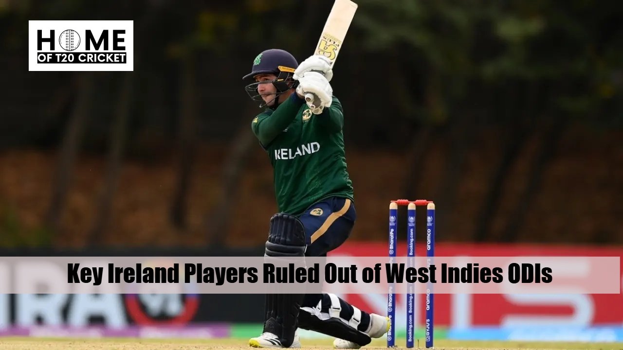 Key Ireland Players Ruled Out of West Indies ODIs