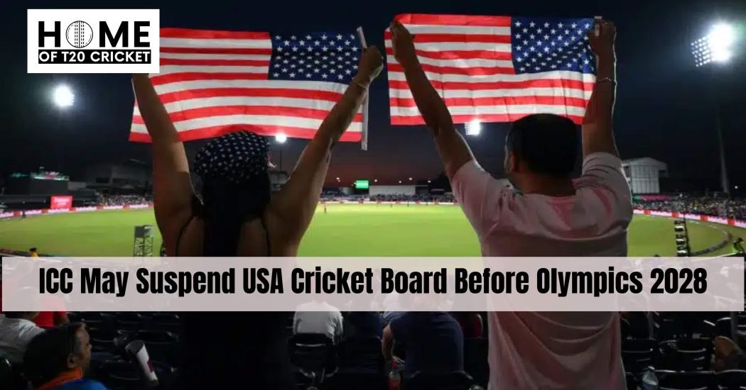 ICC May Suspend USA Cricket Board Before Olympics 2028