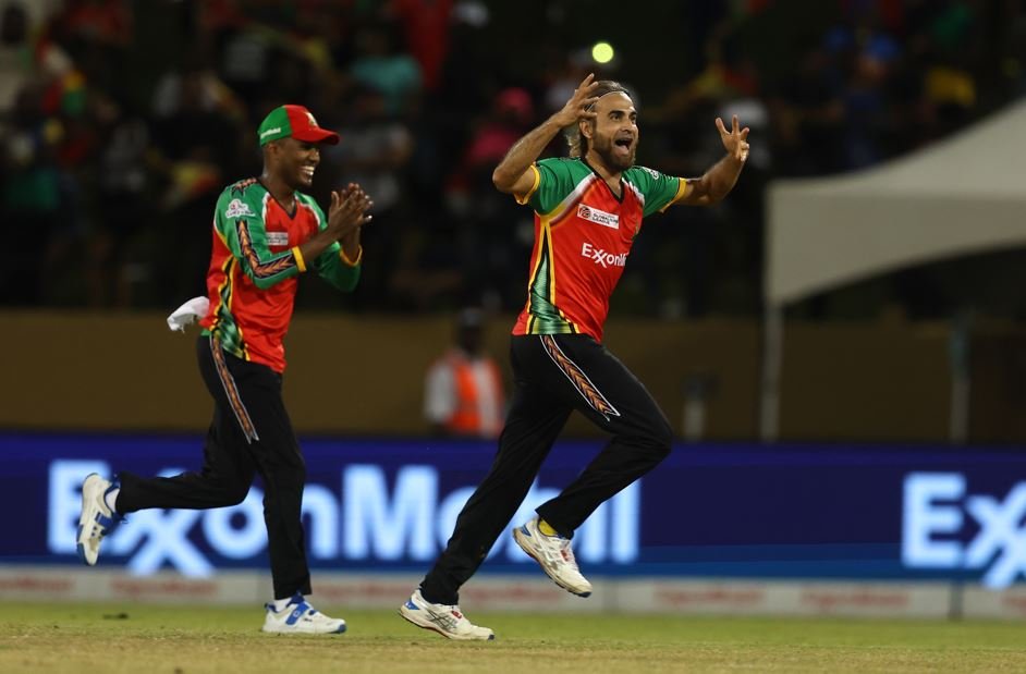 Imran Tahir bowling