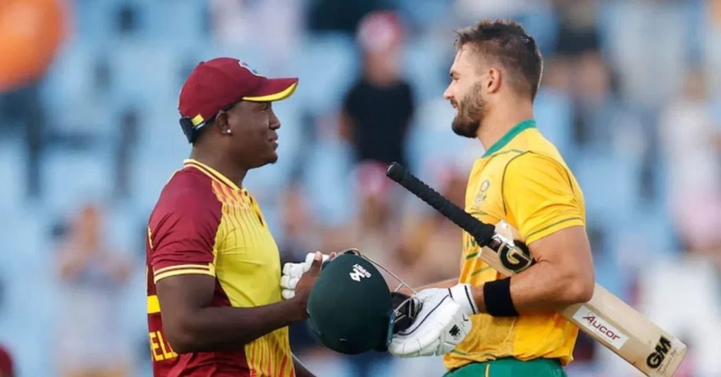South Africa vs West Indies 2026 schedule