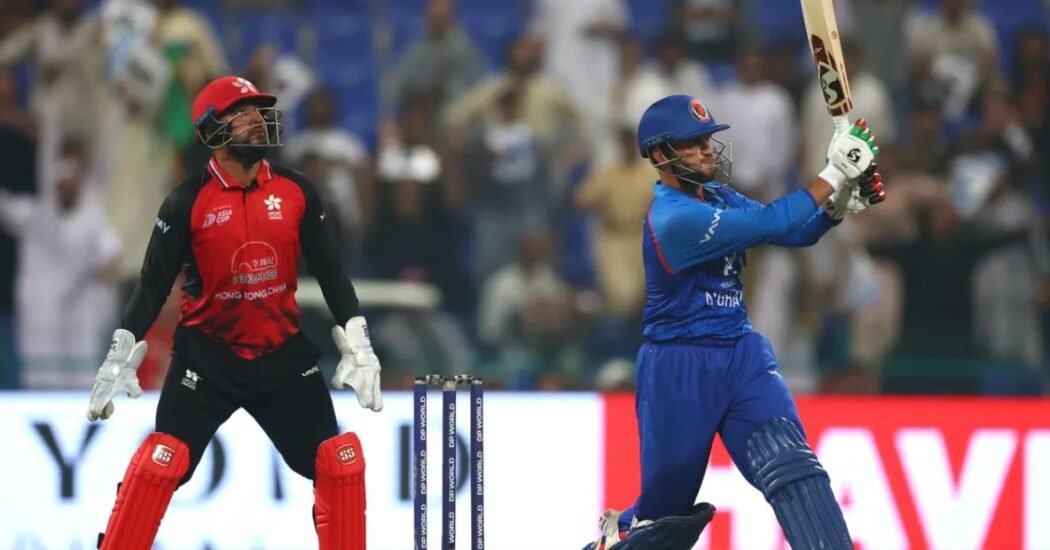 Afghanistan's fastest T20I fifty