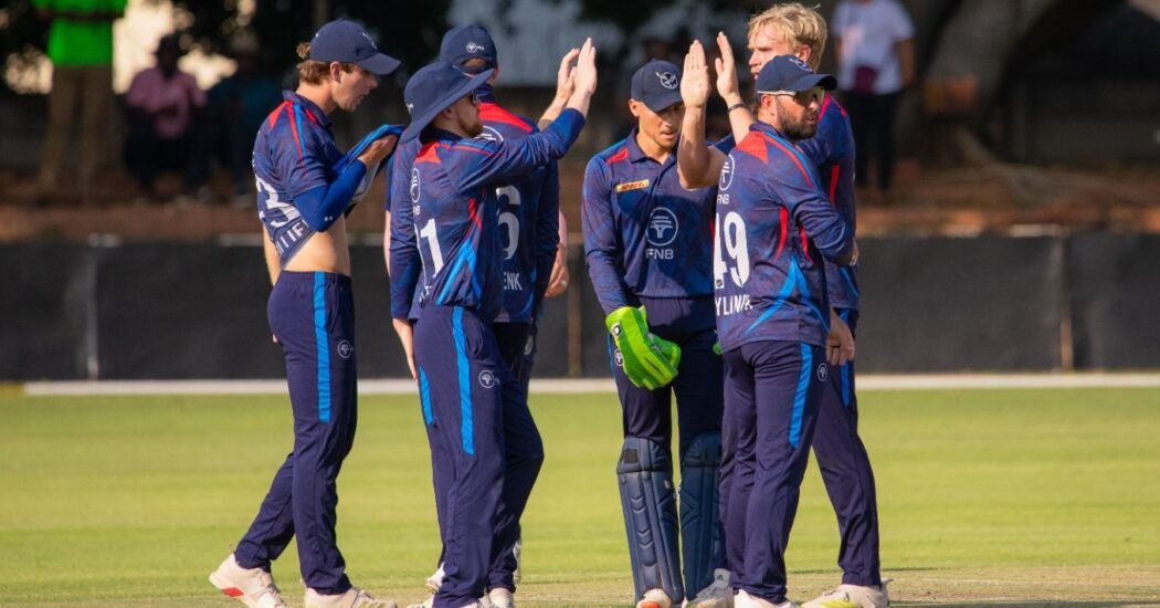 Namibia beat Zimbabwe by 28 runs