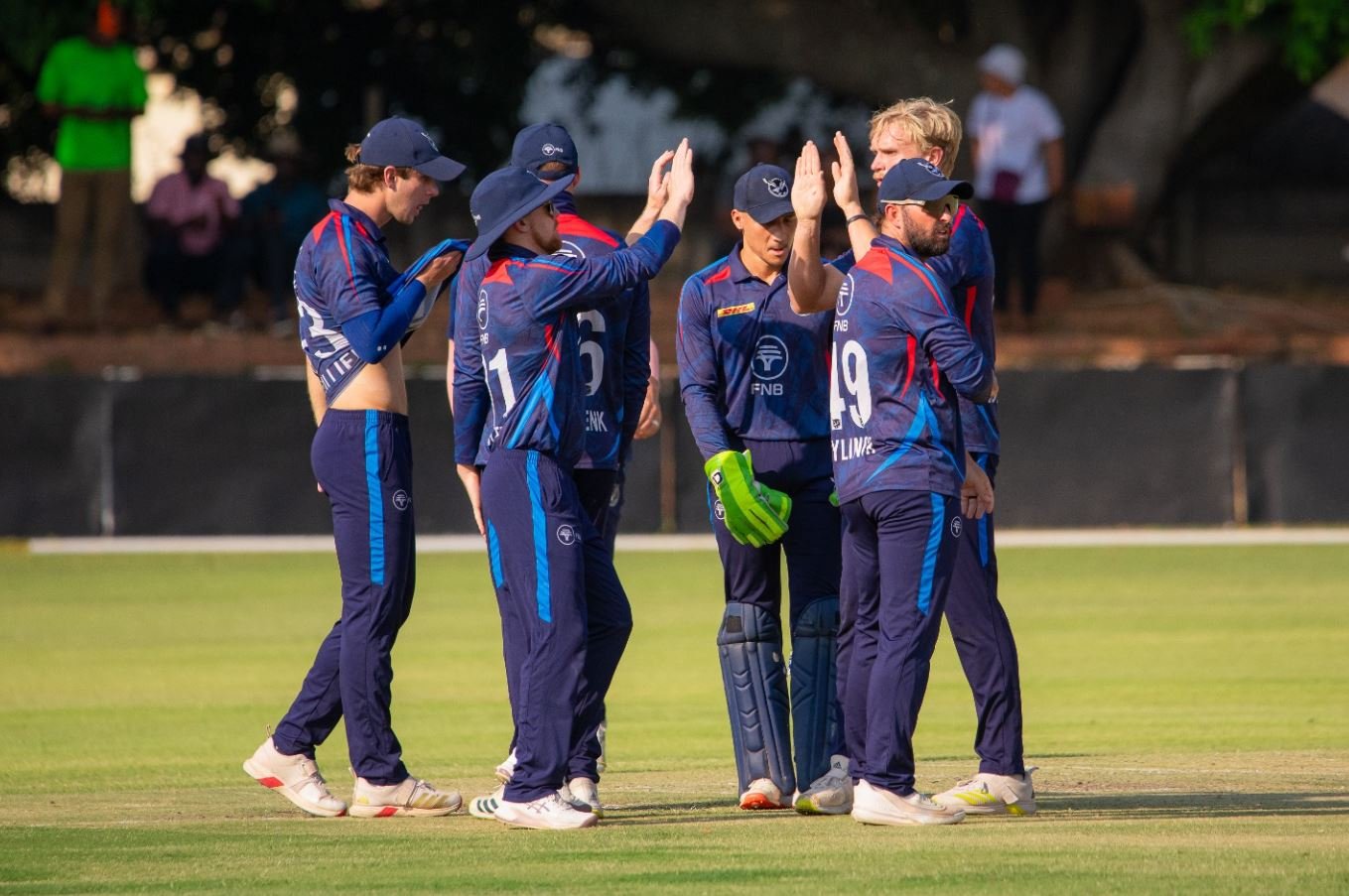 Namibia beat Zimbabwe by 28 runs