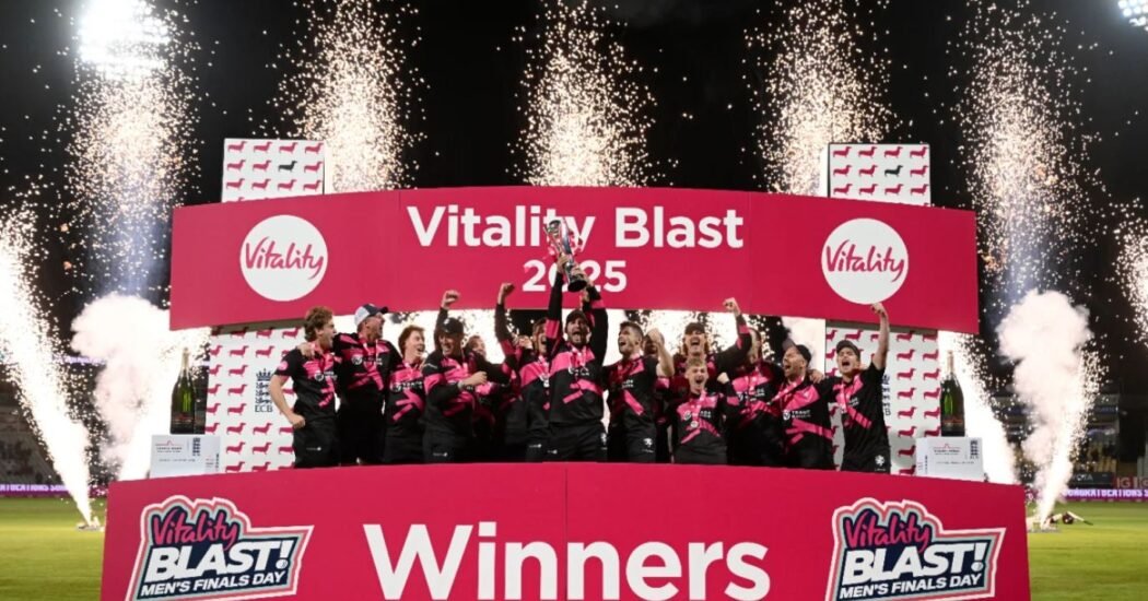 Somerset T20 Blast champions 2025