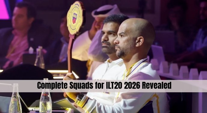 Complete Squads for ILT20 2026 Revealed