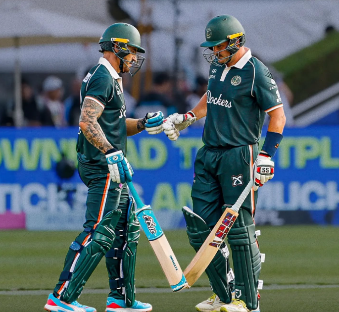 Faf du Plessis Leads Dockers to Five-Wicket Win in ETPL 2026 Opener