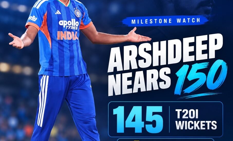 Arshdeep Singh approaches 150 T20I wickets ahead of India vs New Zealand