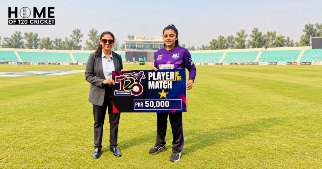 Eyman Fatima 88 Super 3 T20