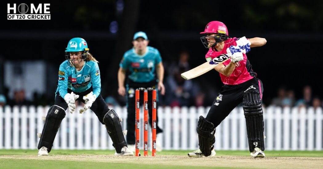 Brisbane Heat vs Sydney Sixers WBBL 2026