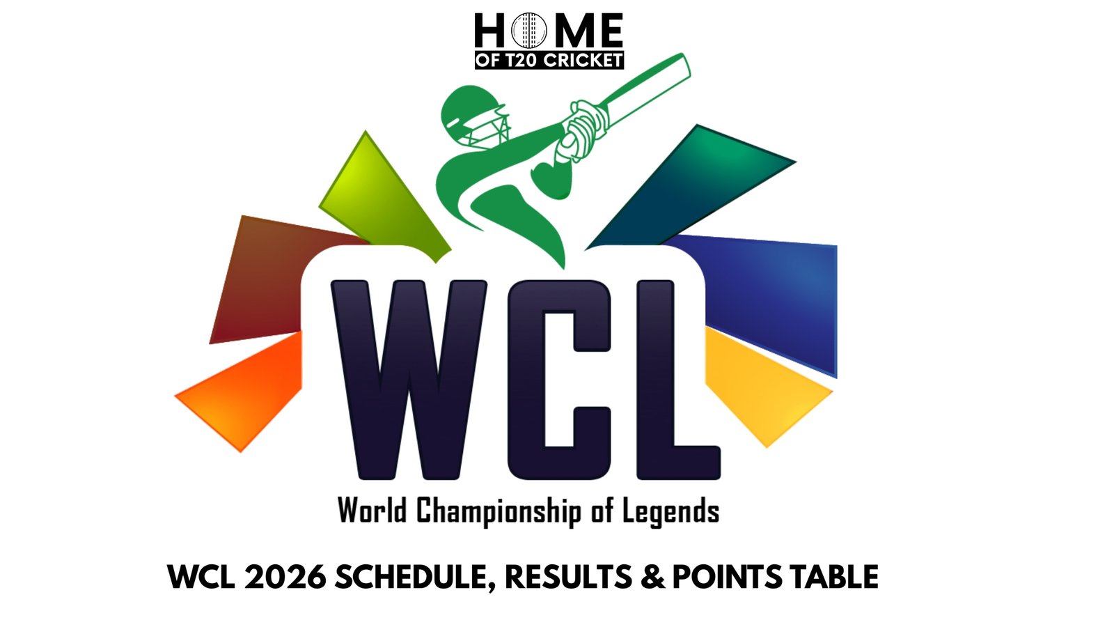 WCL 2026 schedule
