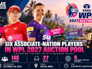 Scotland cricketers Sarah Bryce and Kathryn Bryce feature in WPL 2027 auction pool