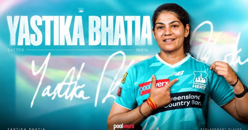 Yastika Bhatia Brisbane Heat WBBL 2026